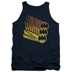 Batman Comics Bat Signal Shapes Men's 18/1 Cotton Tank Top