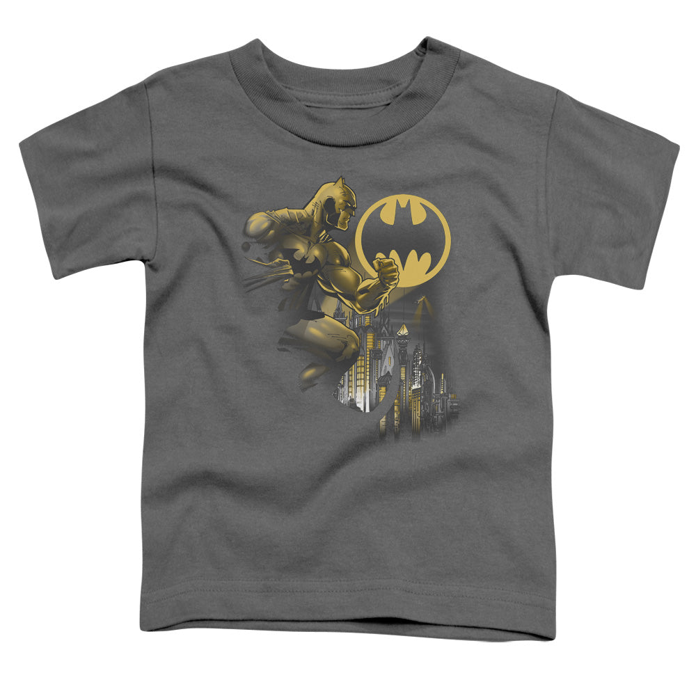 Batman Comics Bat Signal Toddler 18/1 Cotton Short-Sleeve T-Shirt