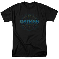 Batman Comics Bat Tech Logo Men's 18/1 Cotton Short-Sleeve T-Shirt
