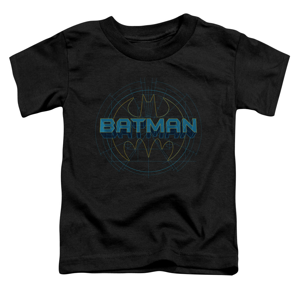 Batman Comics Bat Tech Logo Toddler 18/1 Cotton Short-Sleeve T-Shirt