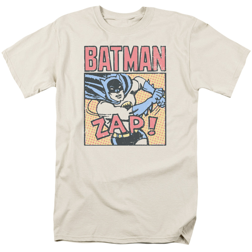 Batman Comics Bat Zap Men's 18/1 Cotton Short-Sleeve T-Shirt