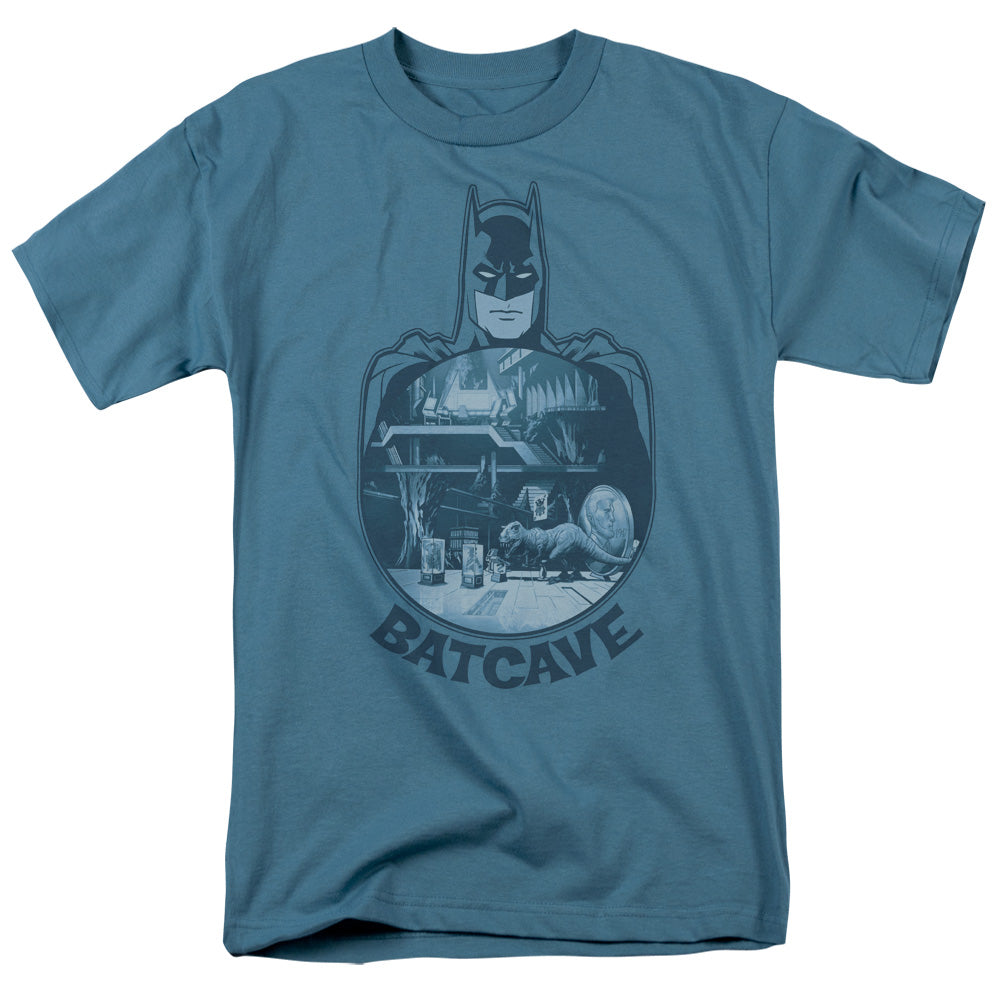 Batman Comics Batcave Men's 18/1 Cotton Short-Sleeve T-Shirt