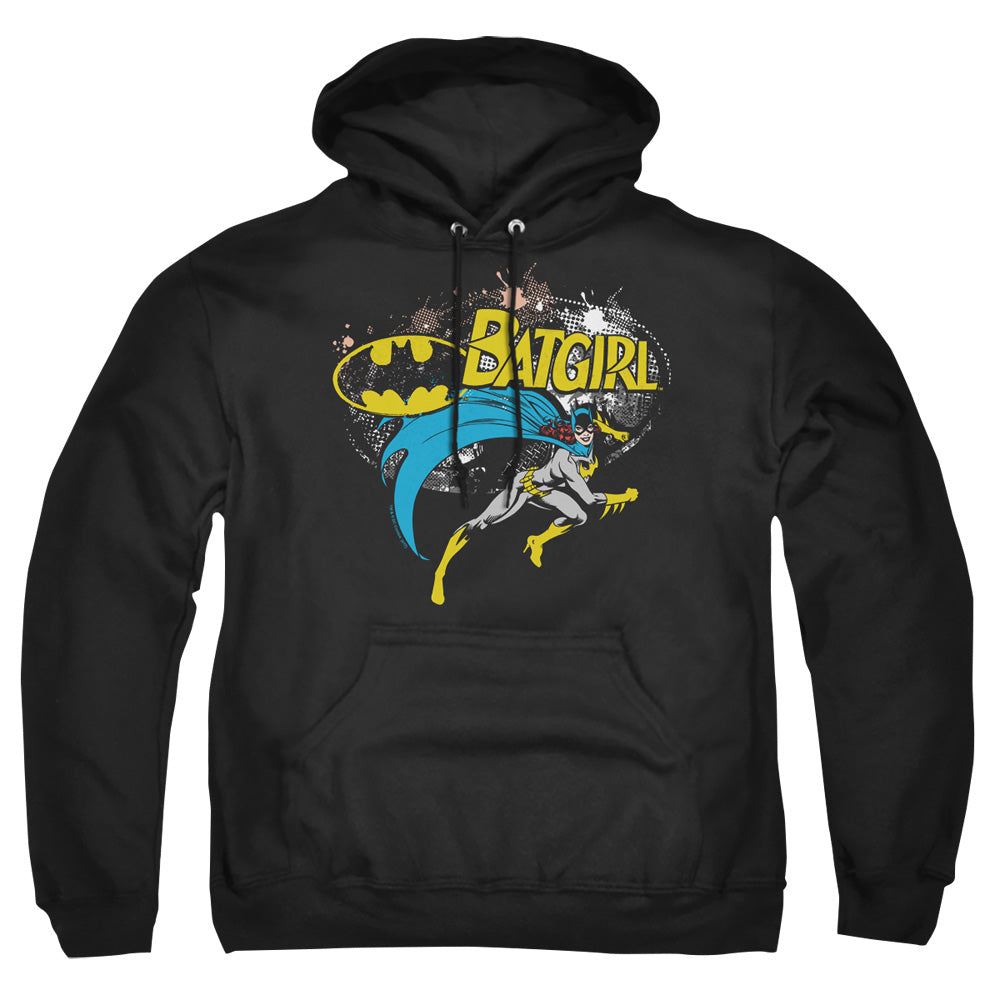 Batman Comics Batgirl Halftone Men's Pull-Over 75 25 Poly Hoodie