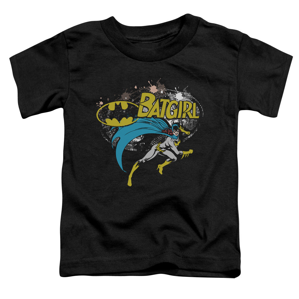 Batman Comics Batgirl Halftone Toddler 18/1 Cotton Short-Sleeve T-Shirt