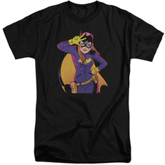Batman Comics Batgirl Moves Men's 18/1 Tall Cotton Short-Sleeve T-Shirt