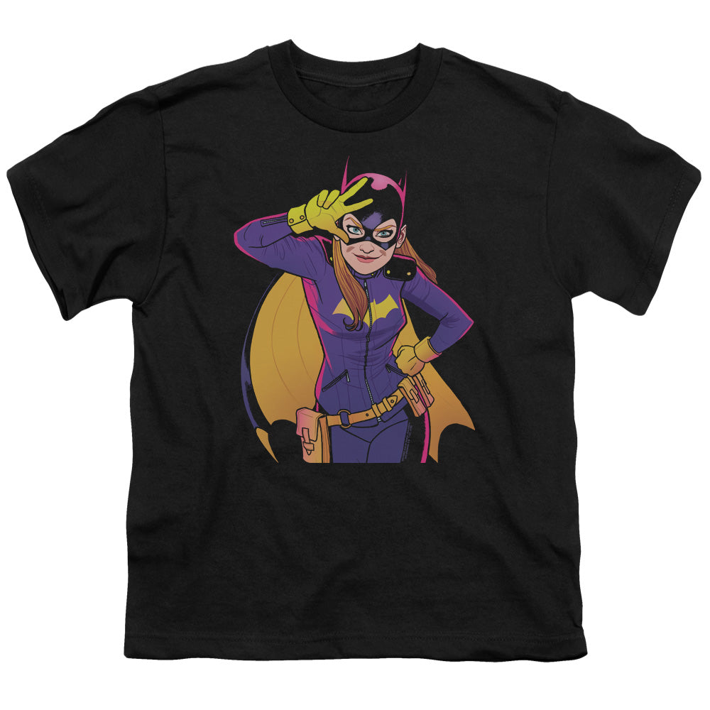 Batman Comics Batgirl Moves Youth 18/1 100% Cotton Short-Sleeve T-Shirt