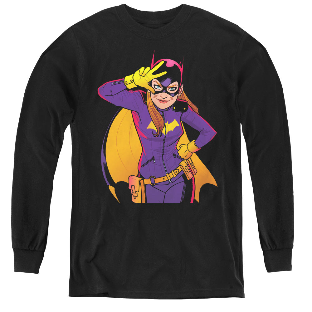 Batman Comics Batgirl Moves Youth Long-Sleeve T-Shirt
