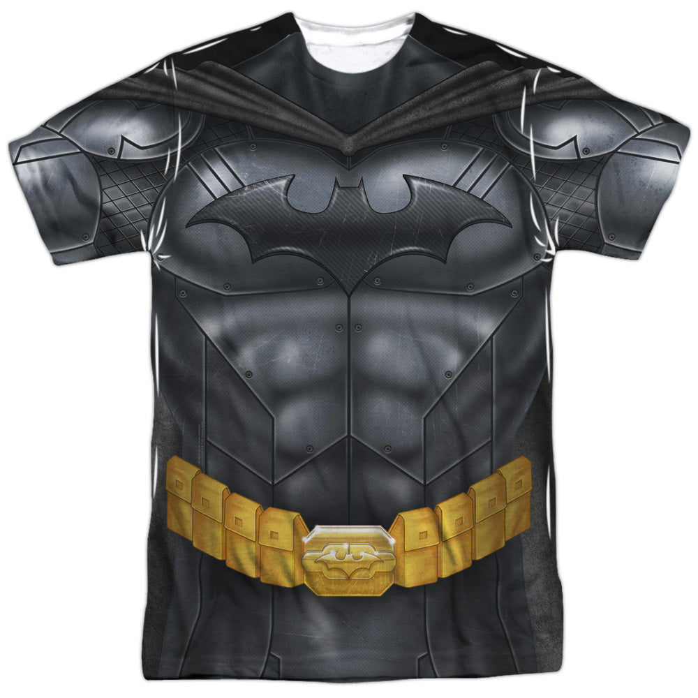 Batman Comics Batman Athletic Uniform Men's Regular Fit Polyester Short-Sleeve T-Shirt
