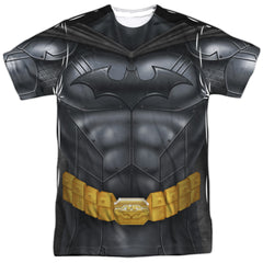 Batman Comics Batman Athletic Uniform Men's Regular Fit Polyester Short-Sleeve T-Shirt