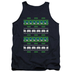 Batman Comics Batman Christmas Sweater Men's 18/1 Cotton Tank Top