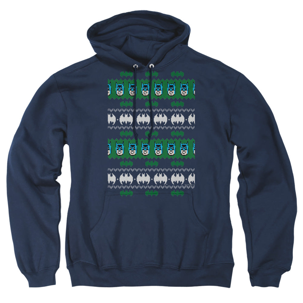 Batman Comics Batman Christmas Sweater Men's Pull-Over 75 25 Poly Hoodie