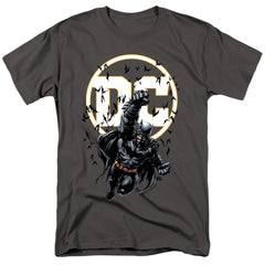 Batman Comics Batman Dc Men's 18/1 Cotton Short-Sleeve T-Shirt