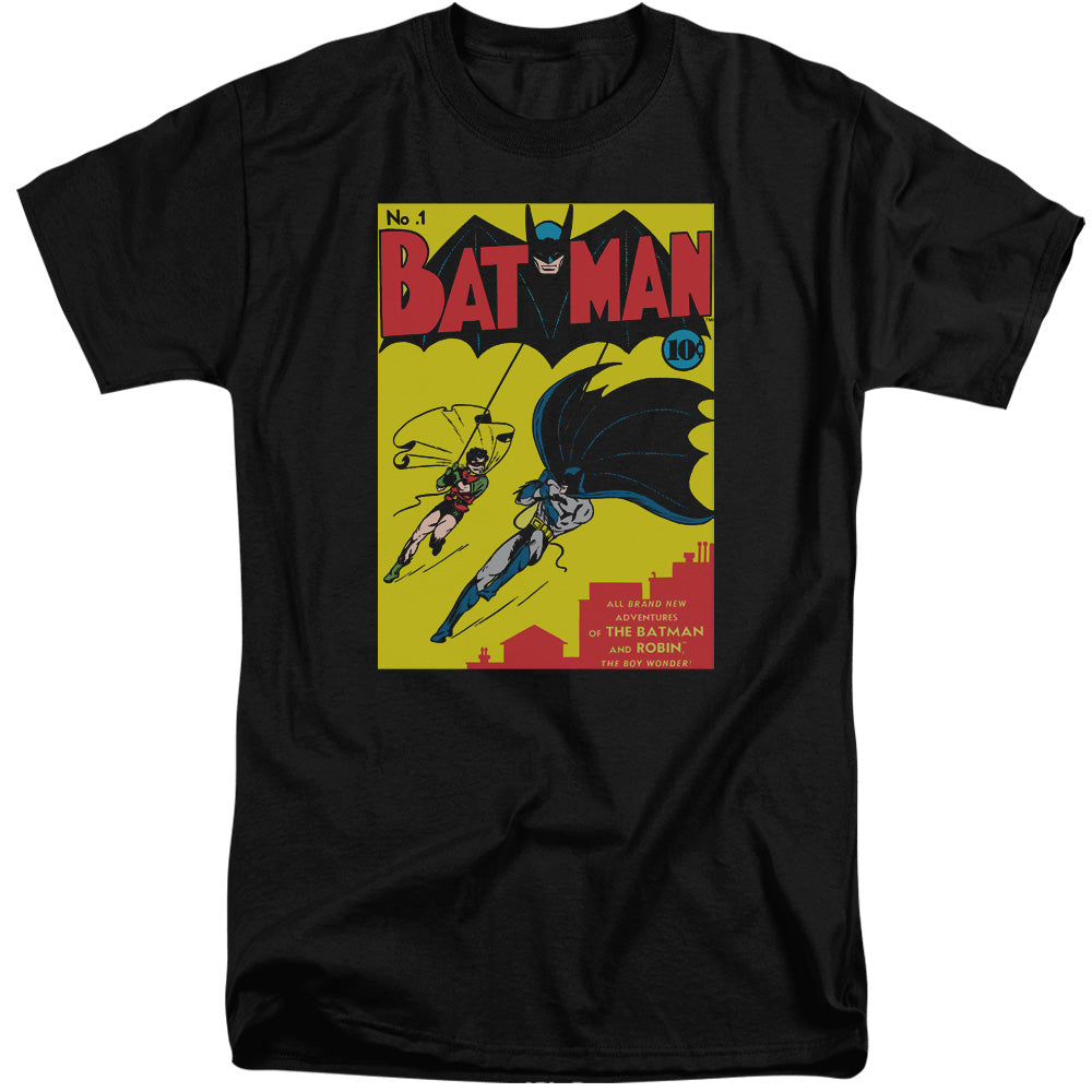 Batman Comics Batman First Men's 18/1 Tall Cotton Short-Sleeve T-Shirt