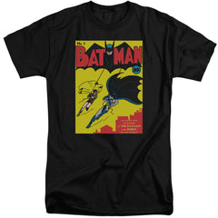 Batman Comics Batman First Men's 18/1 Tall Cotton Short-Sleeve T-Shirt