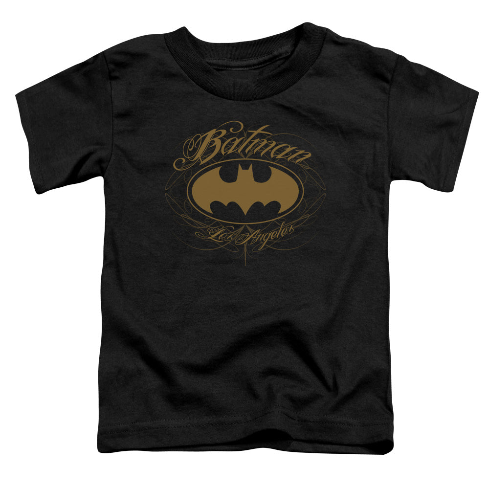Batman Comics Batman La Toddler 18/1 Cotton Short-Sleeve T-Shirt