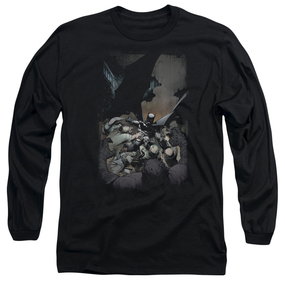 Batman Comics Batman #1 Men's 18/1 Cotton Long-Sleeve T-Shirt