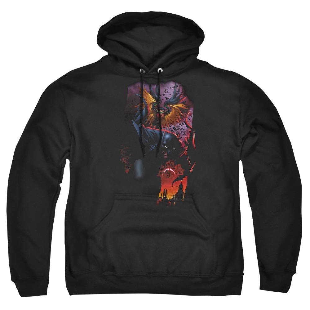 Batman Comics Batman & Robin #1 Men's Pull-Over 75 25 Poly Hoodie