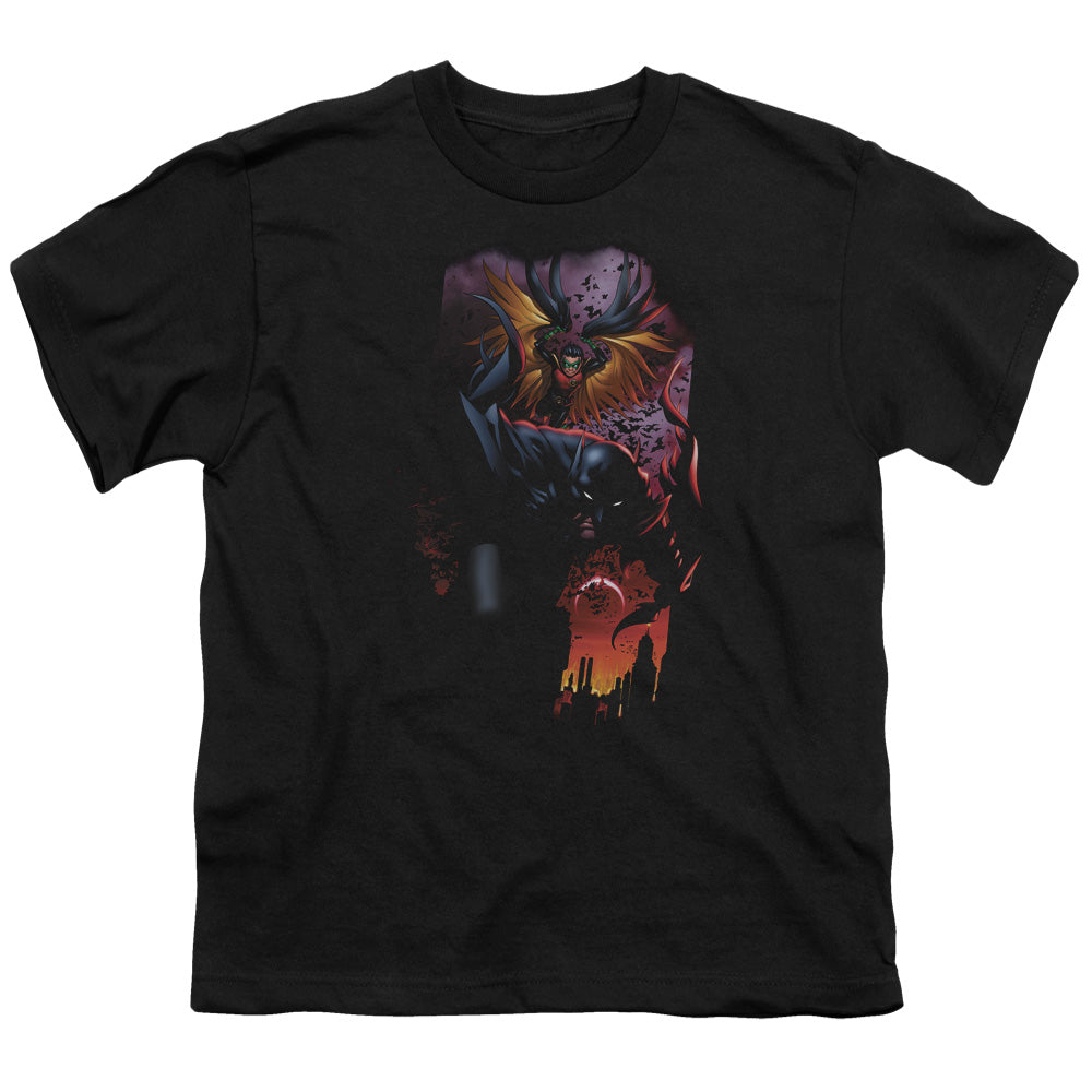 Batman Comics Batman & Robin #1 Youth 18/1 100% Cotton Short-Sleeve T-Shirt