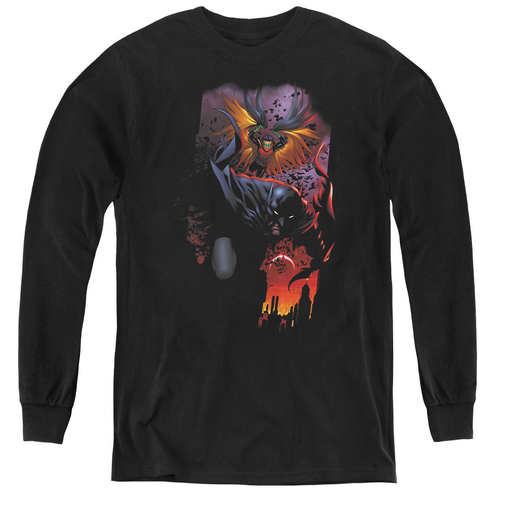 Batman Comics Batman & Robin #1 Youth Long-Sleeve T-Shirt