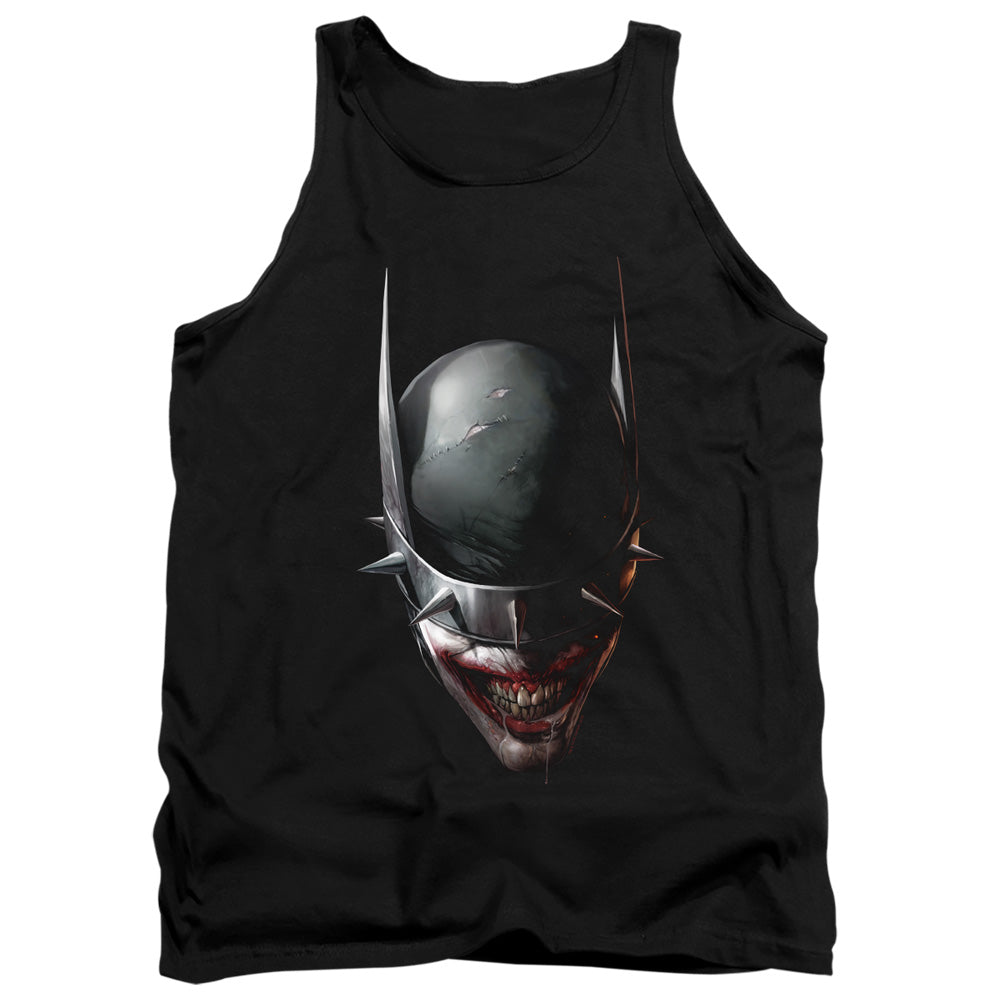 Batman Comics Batman Who Laughs Head Men's 18/1 Cotton Tank Top