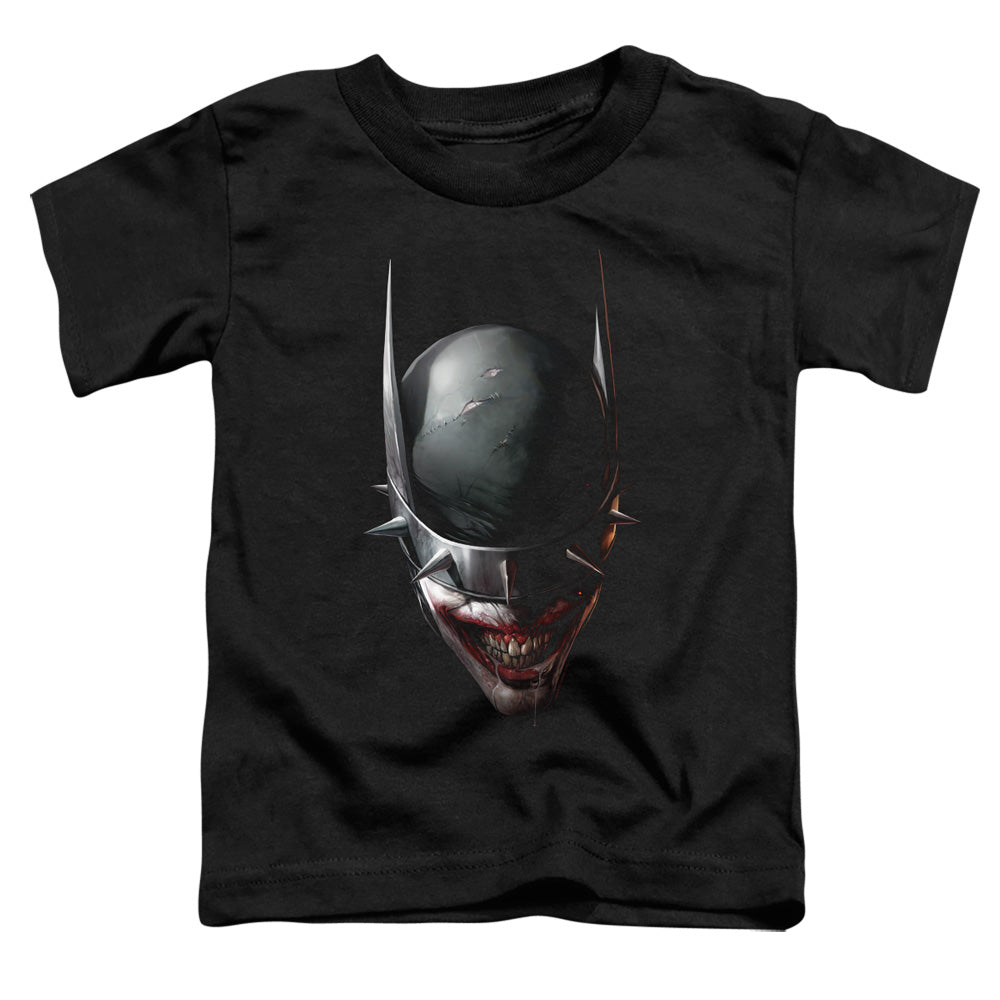 Batman Comics Batman Who Laughs Head Toddler 18/1 Cotton Short-Sleeve T-Shirt