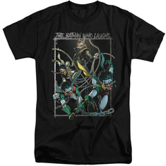 Batman Comics Batman Who Laughs Men's 18/1 Tall Cotton Short-Sleeve T-Shirt