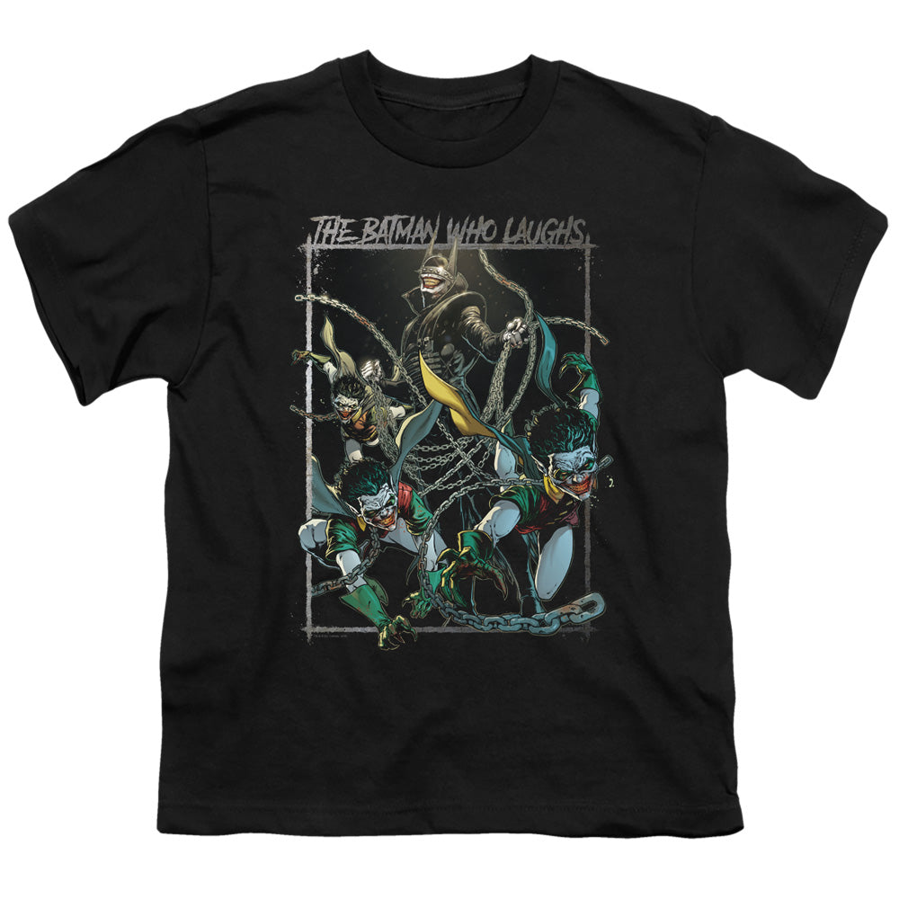 Batman Comics Batman Who Laughs Youth 18/1 100% Cotton Short-Sleeve T-Shirt