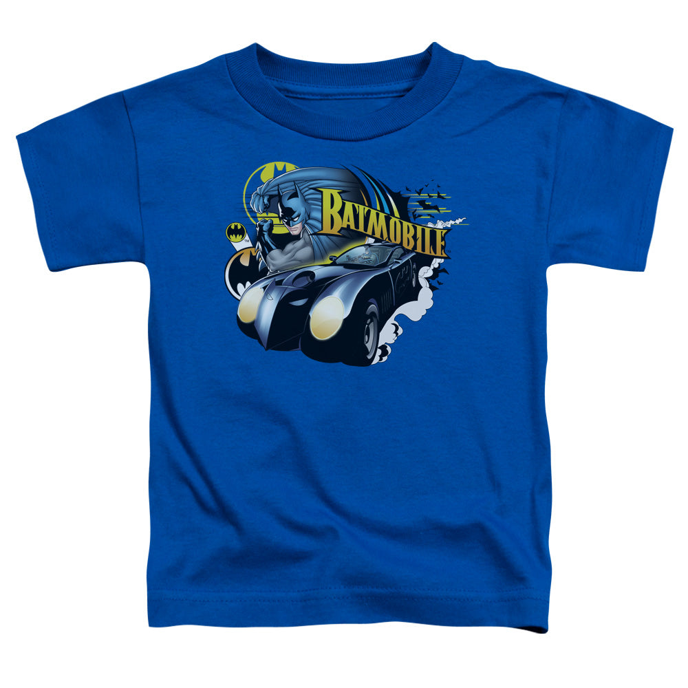 Batman Comics Batmobile Toddler 18/1 Cotton Short-Sleeve T-Shirt