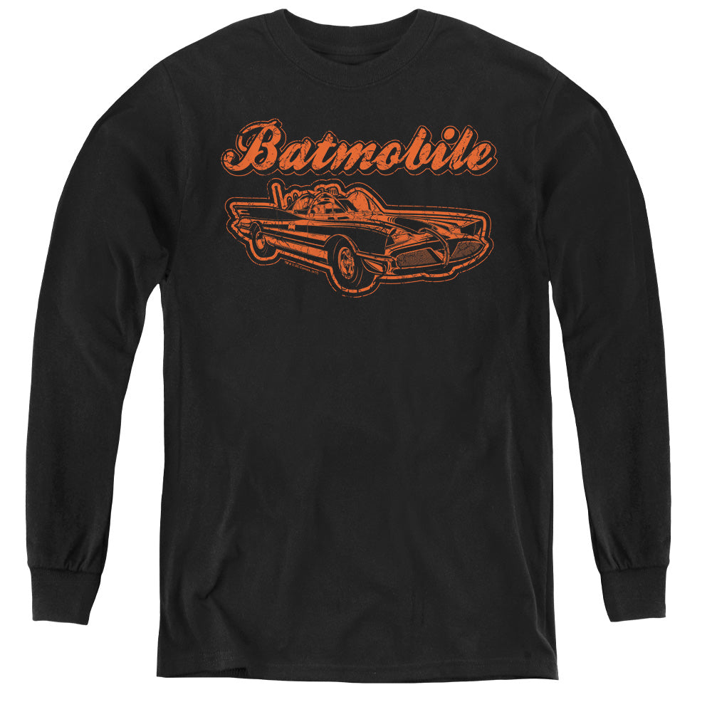 Batman Comics Batmobile Youth Long-Sleeve T-Shirt