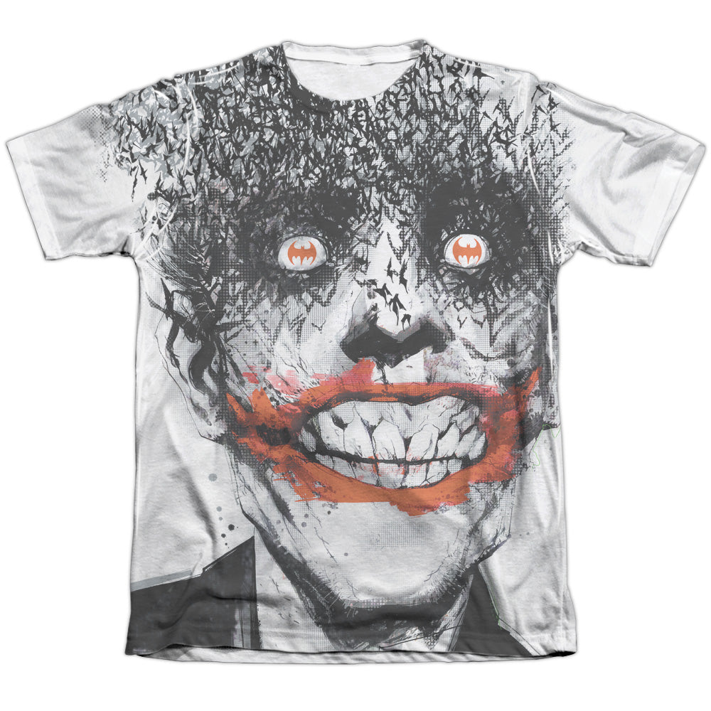 Batman Comics Bats On The Brain Men's Regular Fit Poly Cotton Short-Sleeve T-Shirt