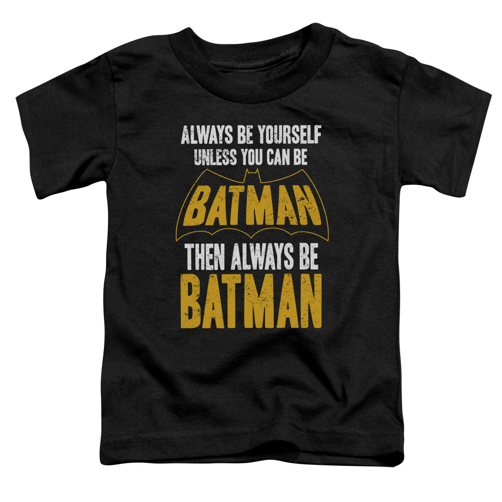 Batman Comics Be Batman Toddler 18/1 Cotton Short-Sleeve T-Shirt