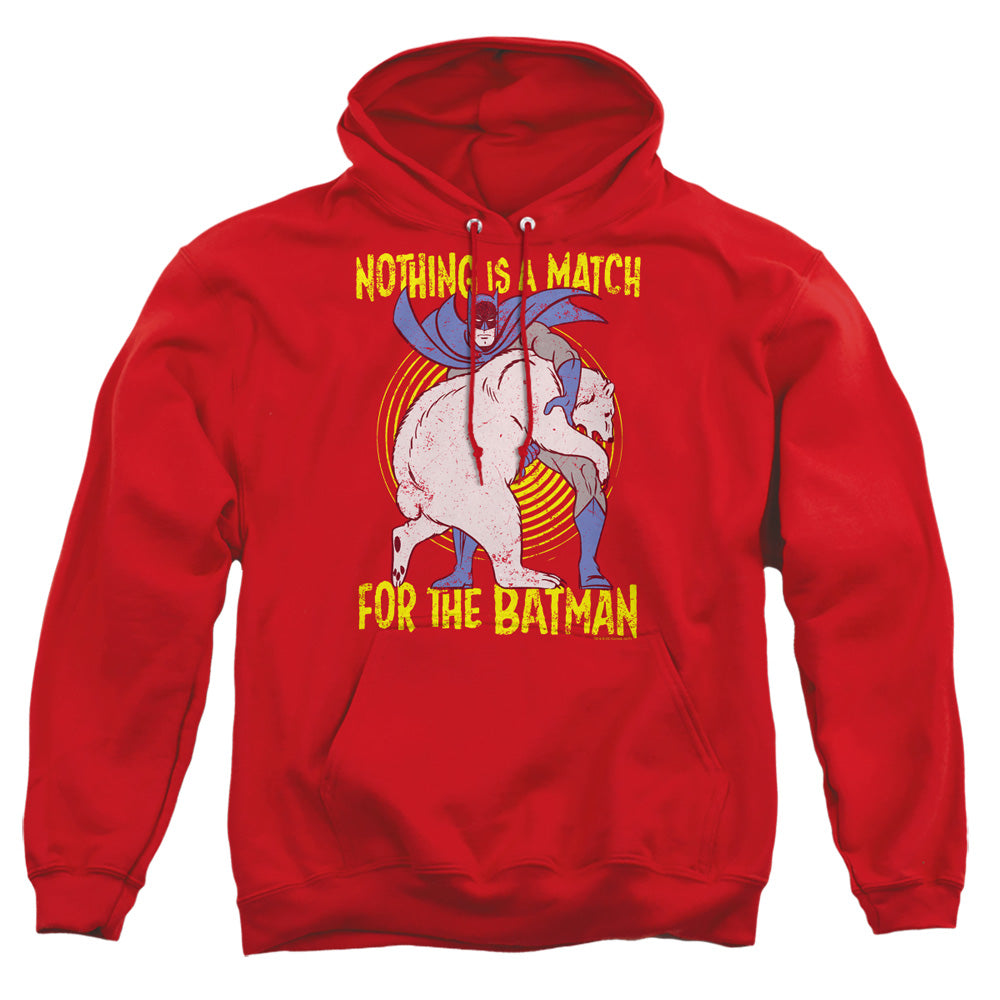 Batman Comics Bear Wrastling Men's Pull-Over 75 25 Poly Hoodie