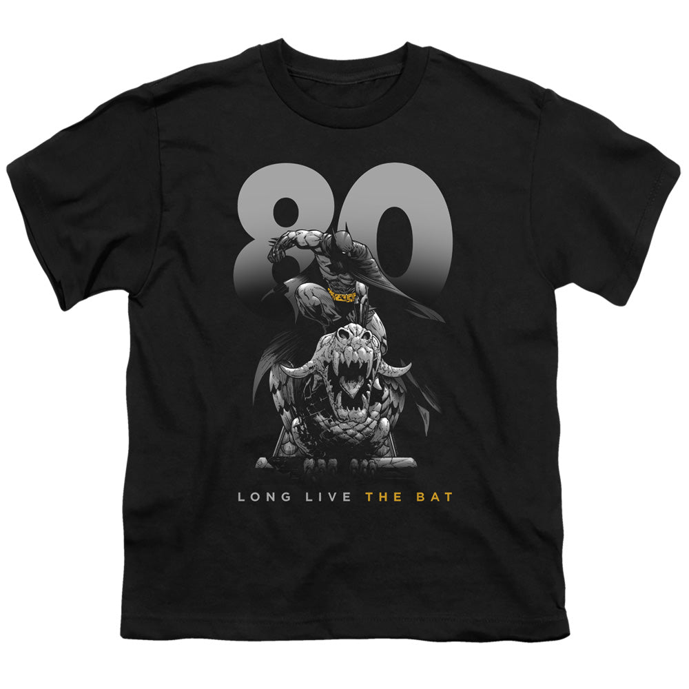 Batman Comics Big 80 Youth 18/1 100% Cotton Short-Sleeve T-Shirt