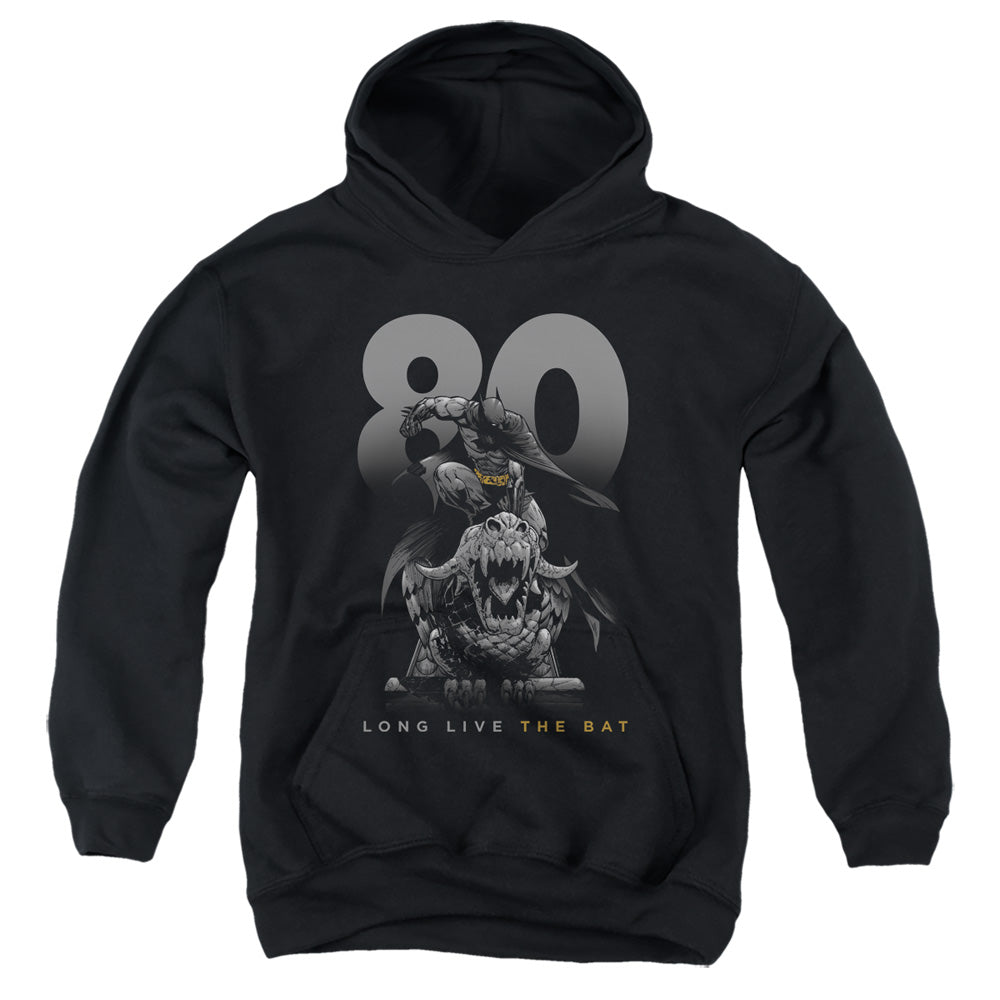 Batman Comics Big 80 Youth Cotton Poly Pull-Over Hoodie