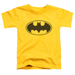 Batman Comics Black Bat Toddler 18/1 Cotton Short-Sleeve T-Shirt