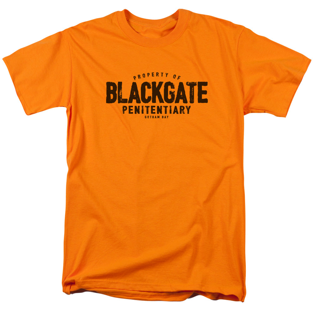 Batman Comics Blackgate Men's 18/1 Cotton Short-Sleeve T-Shirt