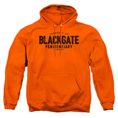 Batman Comics Blackgate Men's Pull-Over 75 25 Poly Hoodie