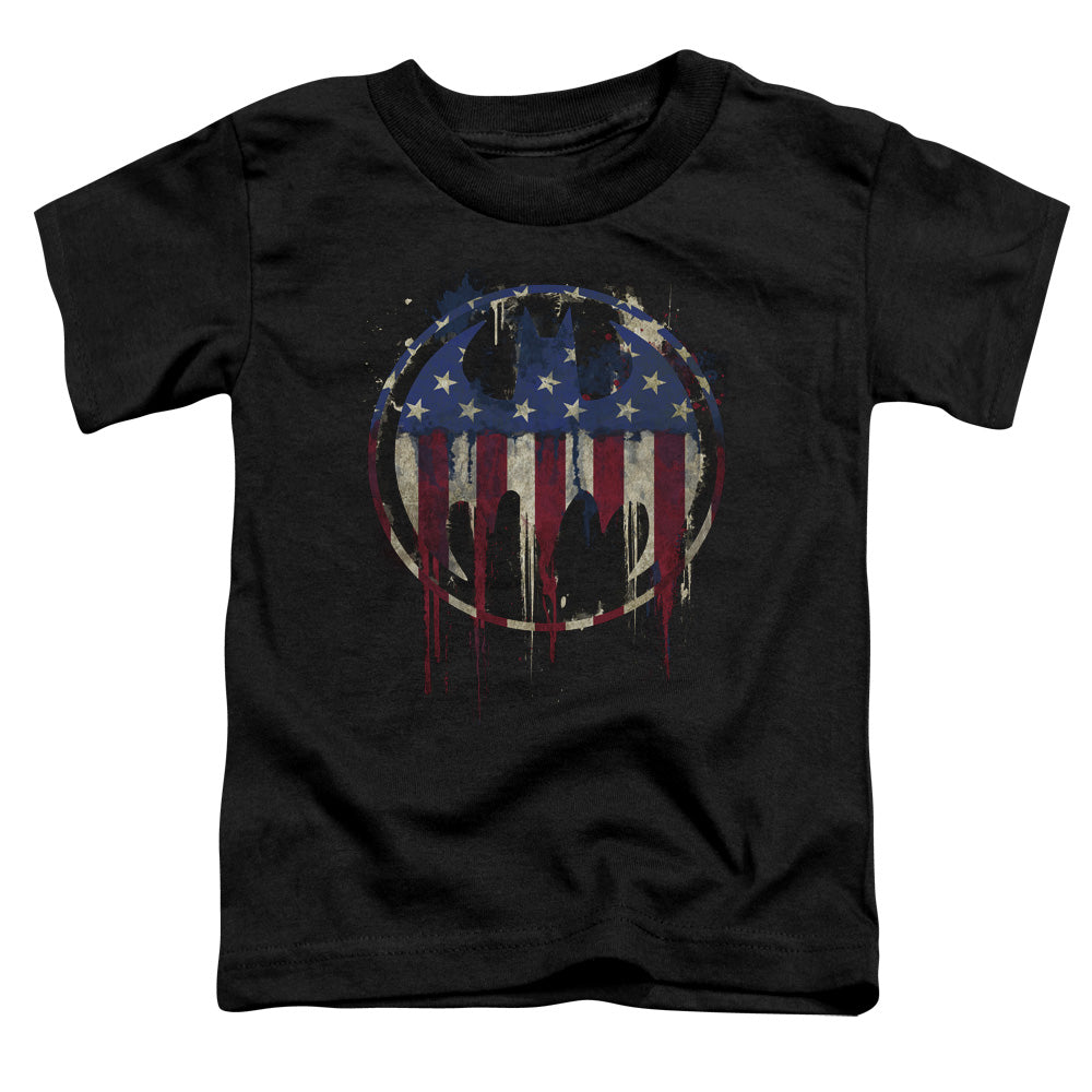 Batman Comics Bleeding Signal Toddler 18/1 Cotton Short-Sleeve T-Shirt