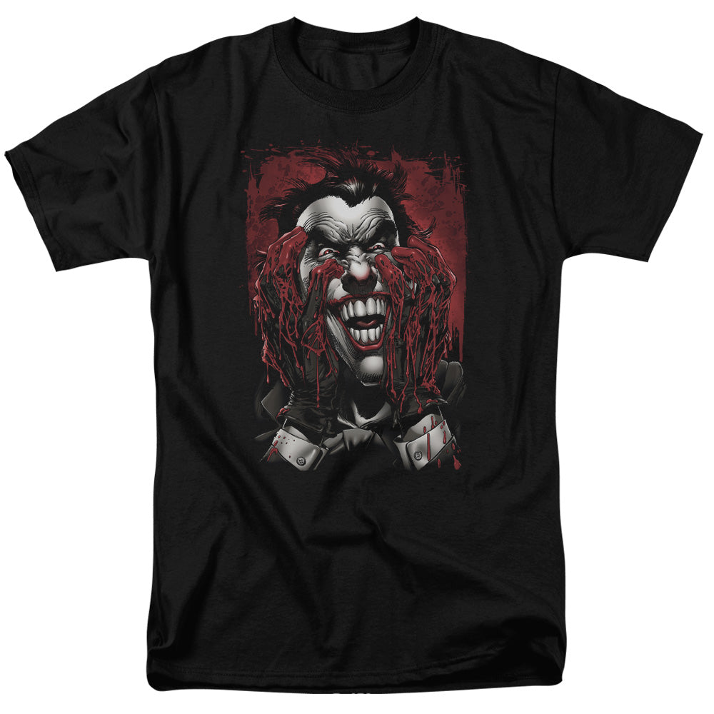 Batman Comics Blood In Hands Men's 18/1 Cotton Short-Sleeve T-Shirt