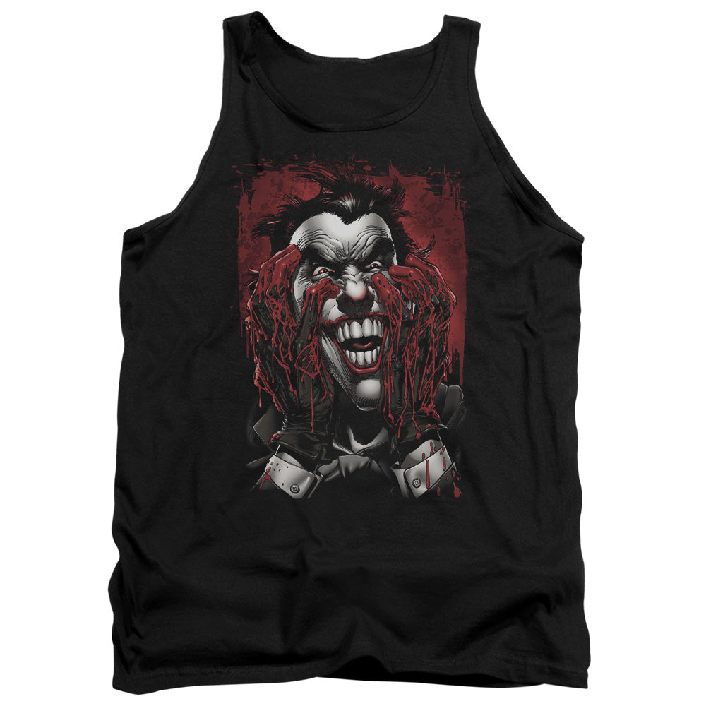 Batman Comics Blood In Hands Men's 18/1 Cotton Tank Top