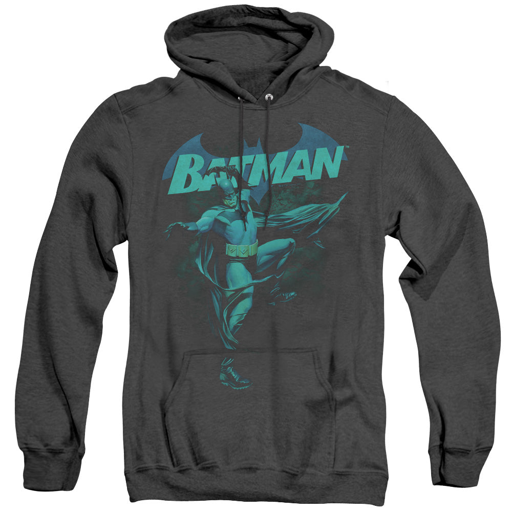 Batman Comics Blue Bat Men's Pull-Over Hoodie