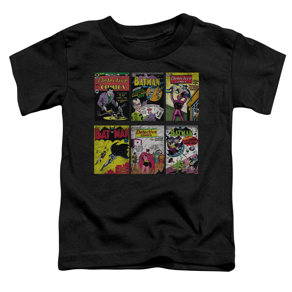 Batman Comics Bm Covers Toddler 18/1 Cotton Short-Sleeve T-Shirt