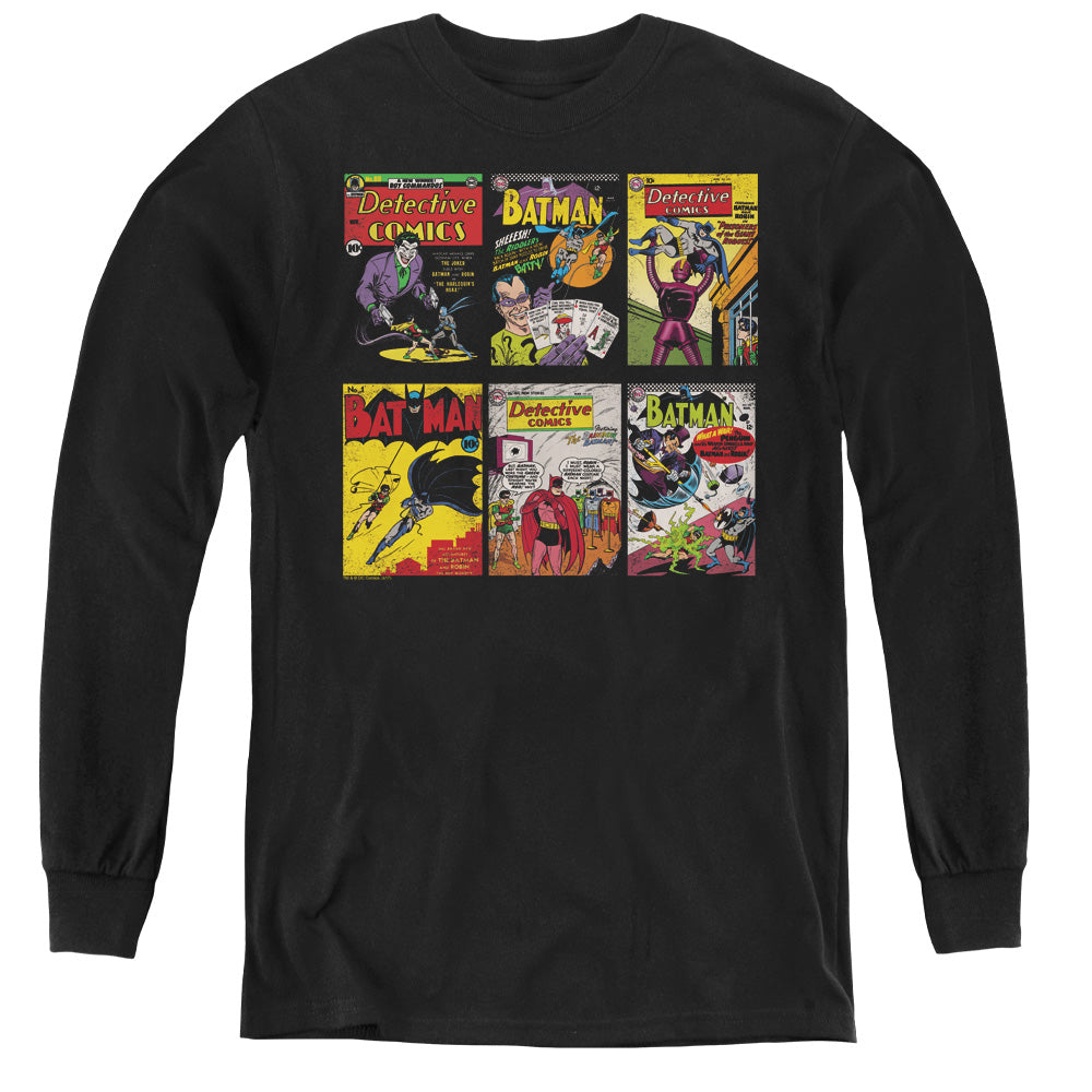 Batman Comics Bm Covers Youth Long-Sleeve T-Shirt