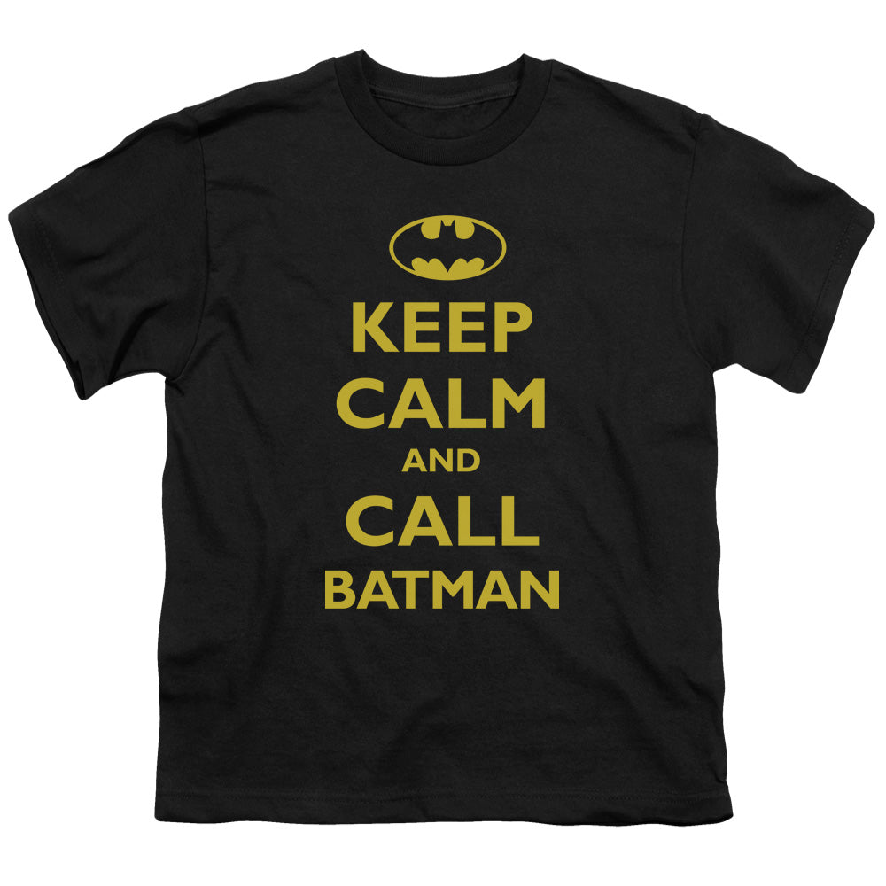 Batman Comics Call Batman Youth 18/1 100% Cotton Short-Sleeve T-Shirt