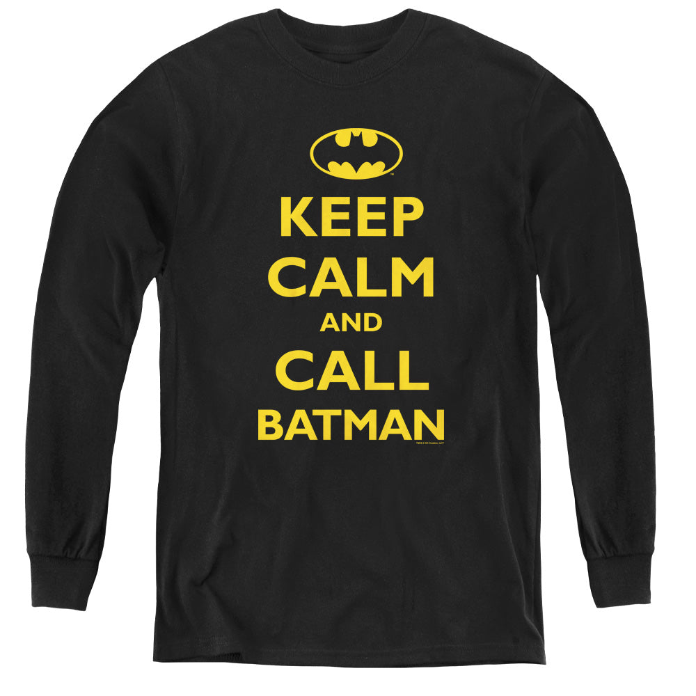 Batman Comics Call Batman Youth Long-Sleeve T-Shirt