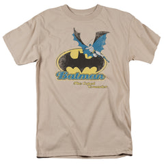 Batman Comics Caped Crusader Retro Men's 18/1 Cotton Short-Sleeve T-Shirt