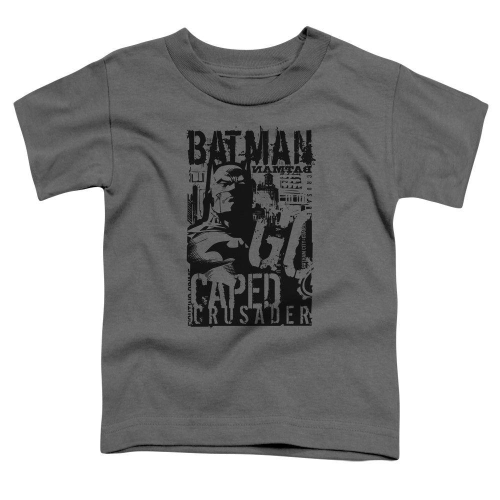 Batman Comics Caped Crusader Toddler 18/1 Cotton Short-Sleeve T-Shirt