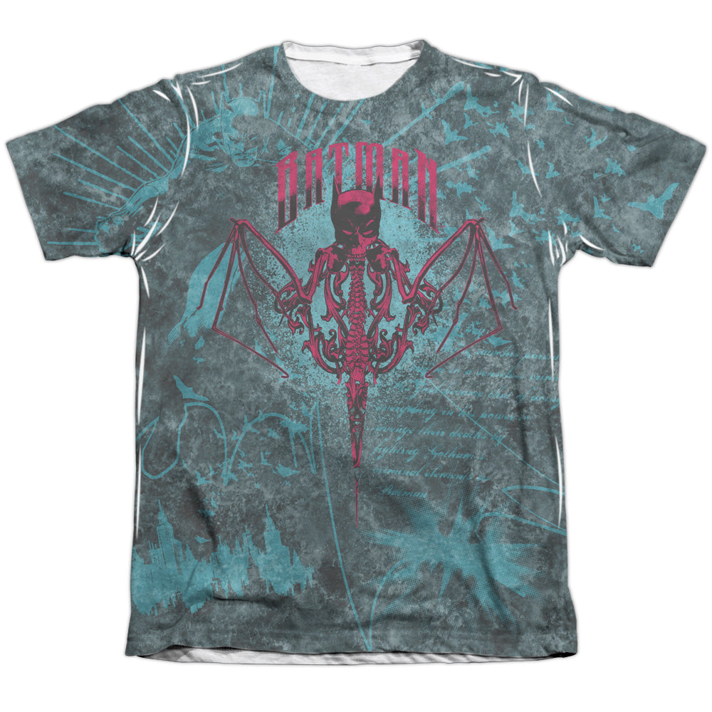 Batman Comics Carpe Nocturn Men's Regular Fit Poly Cotton Short-Sleeve T-Shirt