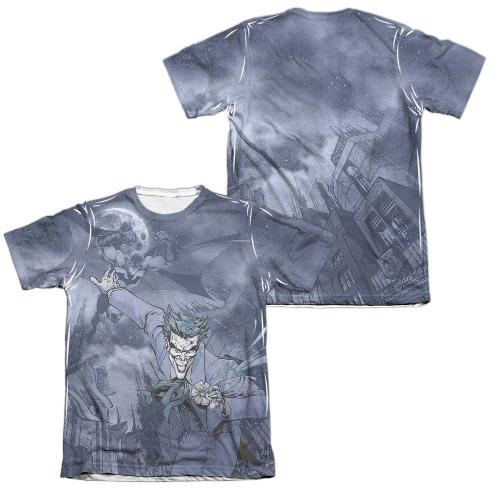 Batman Comics Catch The Joker Men's Regular Fit Poly Cotton Short-Sleeve T-Shirt