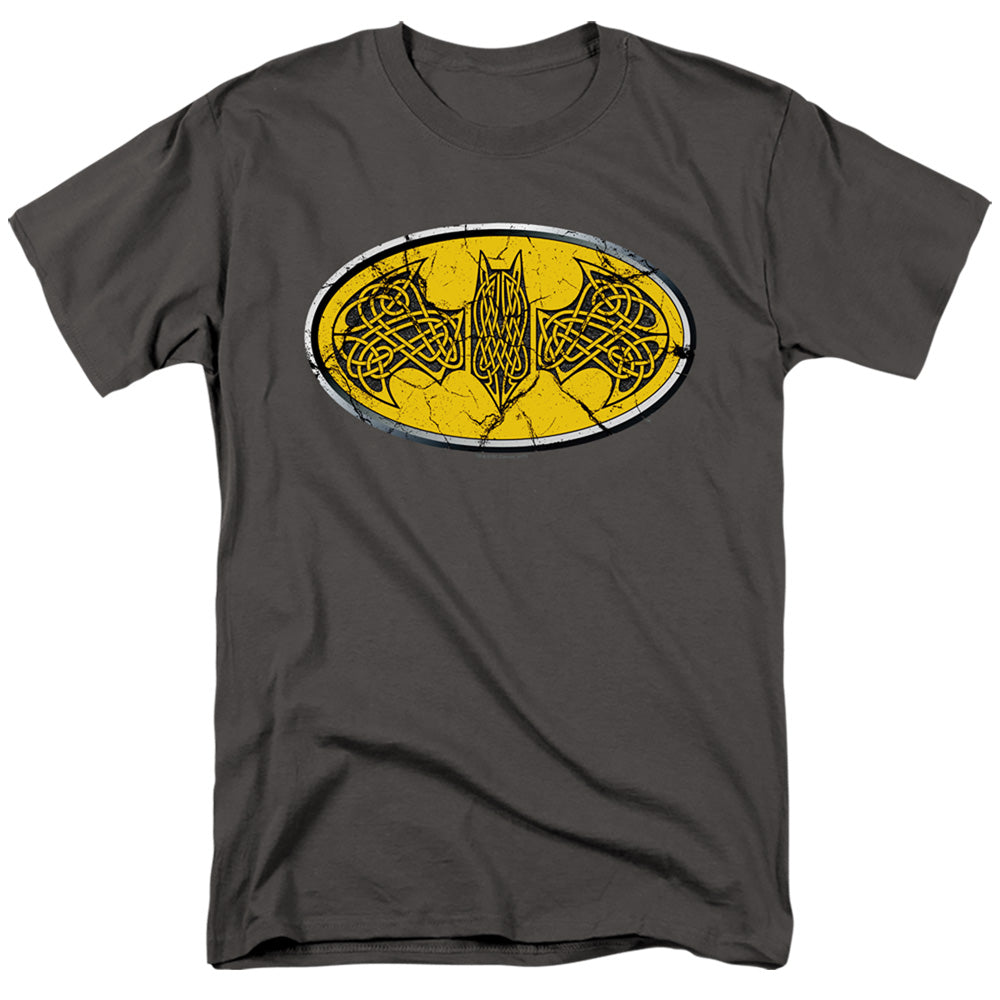 Batman Comics Celtic Shield Men's 18/1 Cotton Short-Sleeve T-Shirt